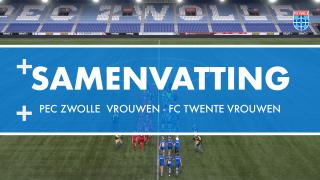 Samenvatting PEC Zwolle Vrouwen - FC Twente Vrouwen