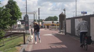 Het nieuwe kruispunt Boulevard en Havendam 