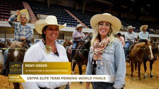 2022 Team Penning World Championships Jacqueline Taylor Interview With Remy Greer of JR Productions & Performance Horses 