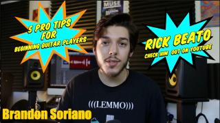 AGn Youtube Picks: 5 PRO Tips for BEGINNING Guitarists from RICK BEATO