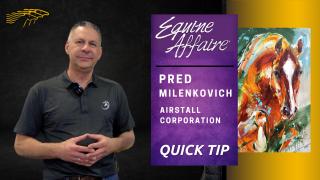 Pred Milenkovich - AirStall Corporation Quick Tip at Equine Affaire