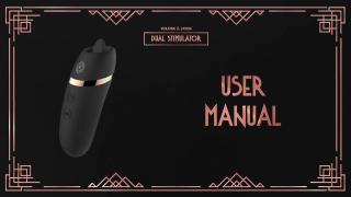 User Manual - Rosy Gold Dual Stimulator