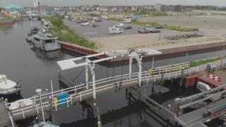 De vissersbrug in Harderwijk komt terug