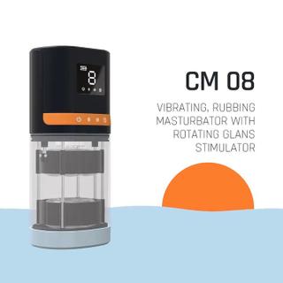 CRUIZR - CM08 - Vibrating, Rubbing Masturbator with Rotating Glans Stimulator - Product Video