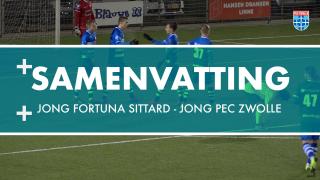 Samenvatting Jong Fortuna Sittard - Jong PEC Zwolle