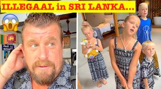 We zijn ILLEGAAL in SRI LANKA! We RISKEREN een BOETE! 😱 | Bellinga Vlog #3392