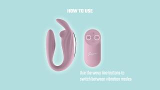 Teazers – Bunny Couple Vibrator with Remote - User Manual - EN