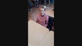 Kinderwethouder Lissy wenst alle groep 8 leerlingen succes met de Cito toets!