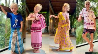 SHOPPEN in KANDY! Kinderen KOPEN TRADITIONELE KLEDING 🥻🇱🇰 | Bellinga Vlog #3391
