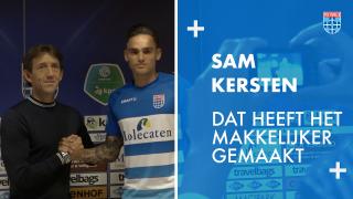 Sam Kersten: 'Dat heeft het makkelijker gemaakt.'