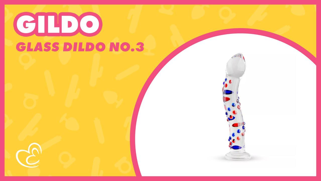 Dildo Anale In Vetro - Dildo Vetro N. 3 Transparent - Gildo