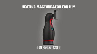 Teazers - Heating Masturbator with Mouth Opening - User Manual - EN