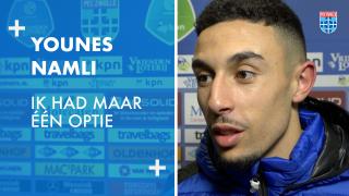 Younes Namli: ‘Ik had maar één optie.’