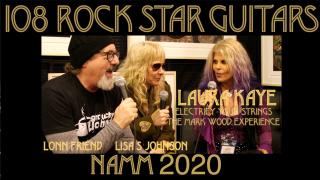 108 ROCK STAR GUITARS AT NAMM 2020: Laura Kaye