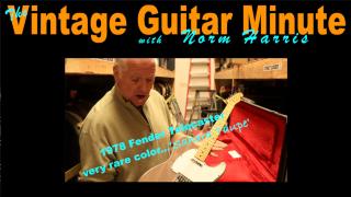 Vintage Guitar Minute: '78 Fender Telecaster in 'Sahara Taupe'