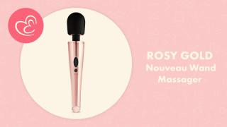 Rosy Gold Nouveau Wand Massager