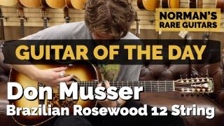 Don Musser Brazilian Rosewood 12 String