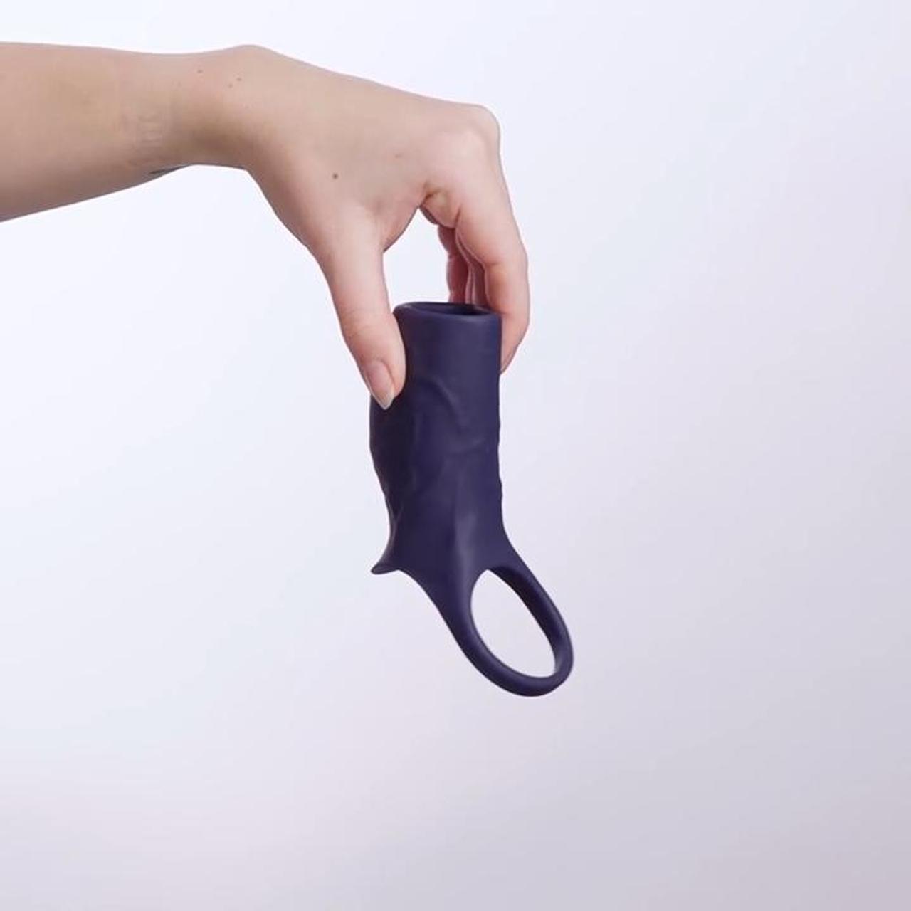 penispumpe bei orion Boners - Vibrierender Penis Sleeve - Blau