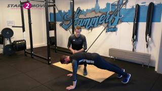 Een duwbeweging (push) voor thuis – half gevorderd