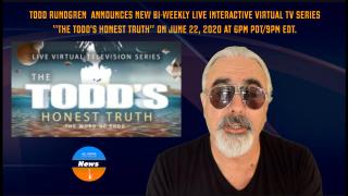 AGN News: Todd Rundgren unveils plans for bi-weekly live interactive virtual TV series “The Todd's Honest Truth”