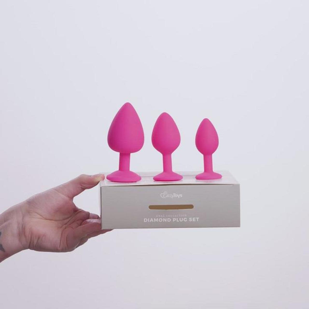 EasyToys »Diamant« Analplug-Set