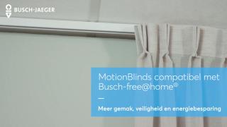 Busch-Jaeger | Samenwerking met MotionBlinds 
