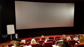 Les in de bioscoop van Kok Experience