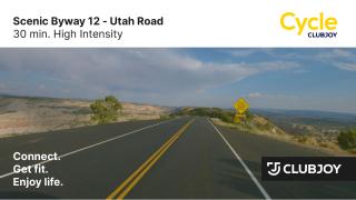 Cycle Route Scenic Byway 12 - Utah Road 30 min High